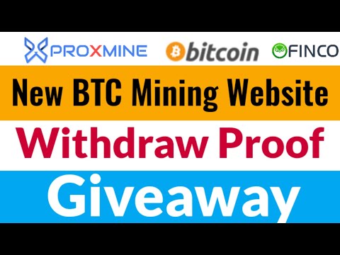 Bitcoin Mining New Website | Withdraw Proof + Giveaway Earn $10 Daily Without Invest Worldwide