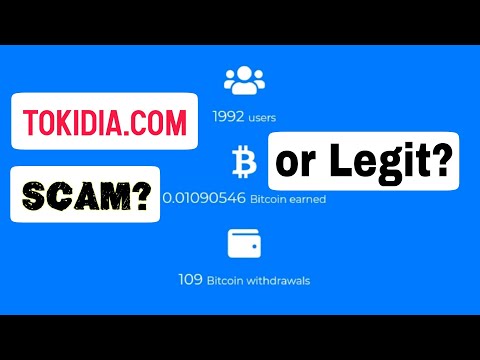 Tokidia.Com Scam or Legit? Free Bitcoin Earning Site 2020 | Full Review