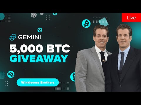 Event for Gemini Cameron & Tyler Winklevoss: Exchange, Bitcoin, Finance, Investments 2020