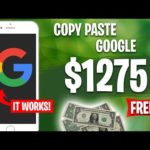 Earn $1275 From Google Copy & Paste | Make Money Online