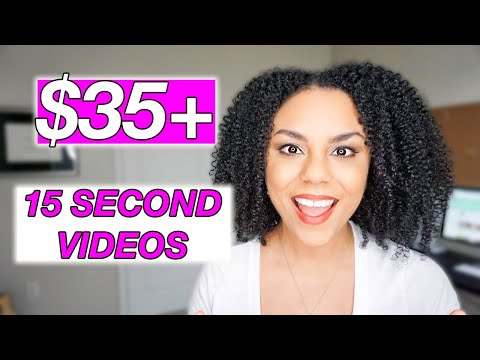 How To Make Money Online Creating 15 Second Videos!