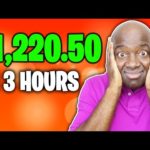HOW I MADE $1,220.50 ONLINE IN 3 HOURS | MAKE MONEY ONLINE