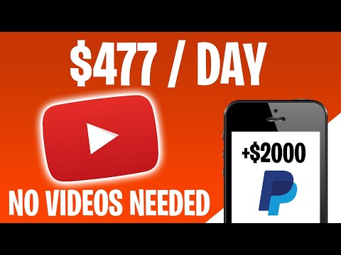 MAKE $477 PER DAY ON YOUTUBE WITHOUT MAKING VIDEOS (Make Money Online)