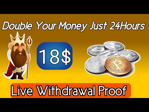 Crypto Cloud 2021 | Bitcoin Mining 2021| Just Double Your Investment | 18$ Live Withdrawal Proof