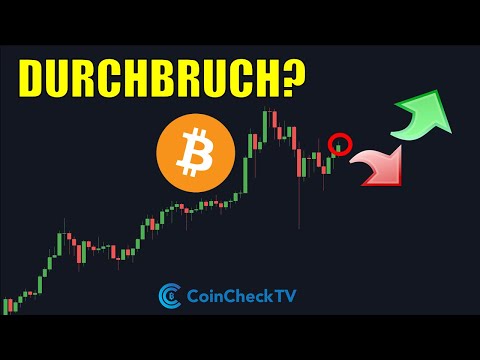 Bricht BITCOIN JETZT (auf DIESEN Bereich) aus?! Große NEWS für den Krypto-Markt!