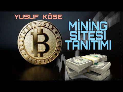 BEDAVA BİTCOİN KAZANMA. MİNİNG SİTESİ TANITIMI.