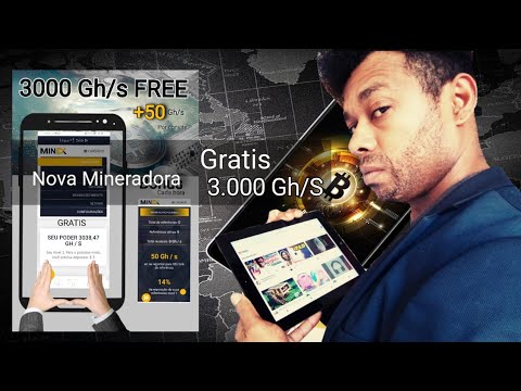 NOVA MINERADORA BITCOIN 2021 - Gratis 3 MIL Ghs - pagando