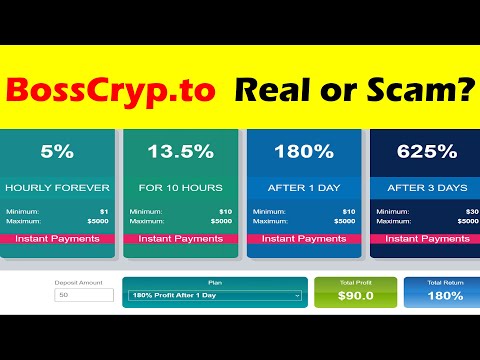 Bosscrypto Real or Scam ? How to Make Money Online in 2021
