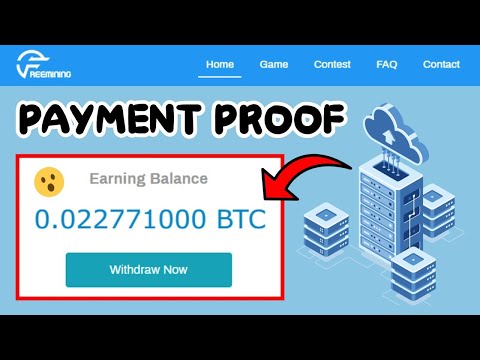 New Free Bitcoin Cloud Mining Site Paying Or Scam 0.02 BTC Live Withdraw Payment Proof 2021