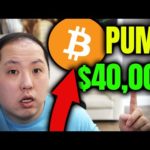 EXPLOSIVE NEWS PUMPS BITCOIN TO $40,000!!!
