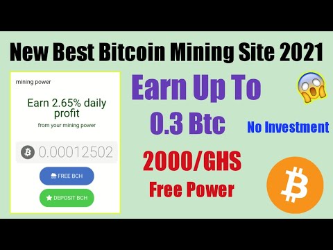 New Bitcoin Mining Site 2021 - Free Bitcoin Mining Site Without Investment 2021 - New Mining Sites