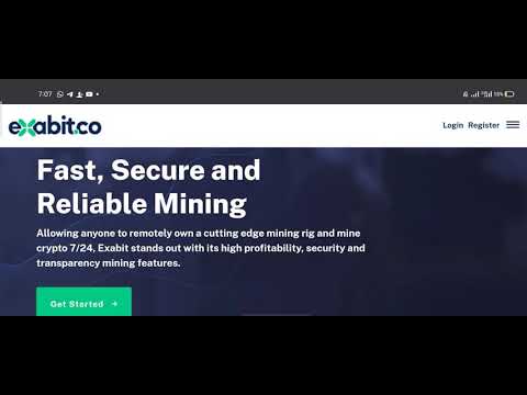 Free Bitcoin Cloud Mining Website  | Exabit.co free Bitcoin Mining Website | Get free 50 Ghs mine