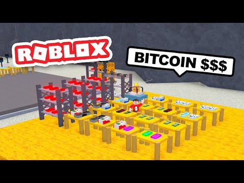 Starting a BITCOIN MINING COMPANY in ROBLOX