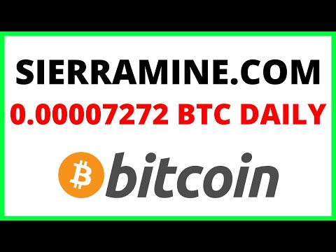 Free Bitcoin Mining Site || Bitcoin HACK || Sierramine.com || Should You Invest? SCAM