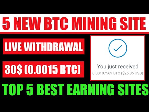 High Paying Earning Sites 2021, New Bitcoin Mining Sites, New Bitcoin Earning Websites 2021