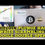 Bitcoin Plunge Has Newbies Scrambling to Google Double-Spend.