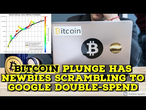 Bitcoin Plunge Has Newbies Scrambling to Google Double-Spend.