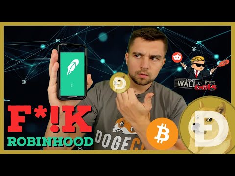 F*!K Robinhood! wallstreetbets pumps stocks and now Doge and Bitcoin?!