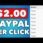 Get Paid $2+ Per Click For FREE (Make Money Online) 2021