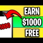 NEW APP Pays $1000 For Free On Autopilot (Make Money Online App 2021)
