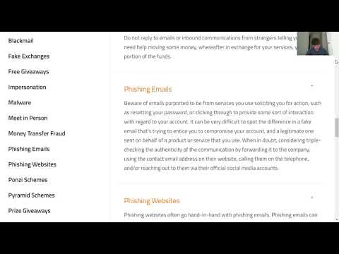 cryptocurrency avoiding scams