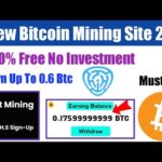 New Bitcoin Mining Site 2021 - Cloud Mining Website -  New Btc Earning Site -  Bitcoin Mining 2021
