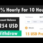 TradesHack - New Free Bitcoin Mining Site 2021 | Earn 15% Hourly for 10 Hours Live 15 USD Proof