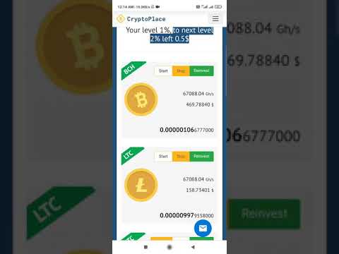 bitcoin mining at cryptoplace link in description