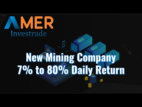 AMER Investrade New Crypto Mining Site | High yield investment Program Crypto mining | Crypto Guide