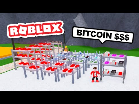 Expanding my BITCOIN MINING COMPANY in ROBLOX