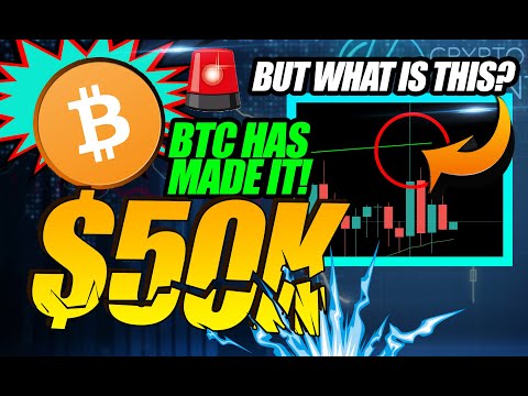 BITCOIN HAS DONE IT! $50,000 DOWN! BUT WHAT'S UP WITH THIS RESISTANCE?