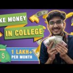 Best Ways to Earn Money in College ONLINE 🔥 | Side Hustles for Students ❤️ | Make Money Online 👌🏻