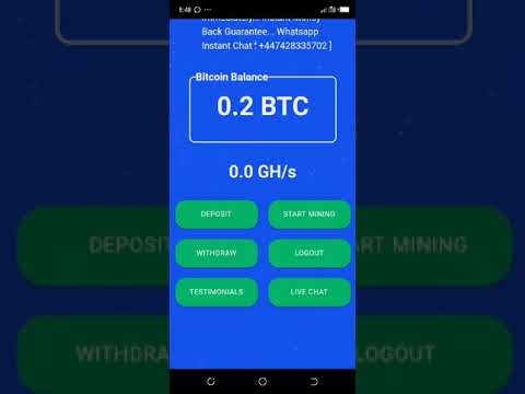 Bitcoin Coinbase Mobile Phone Miner App 2021 | 0.2 BTC DAILY