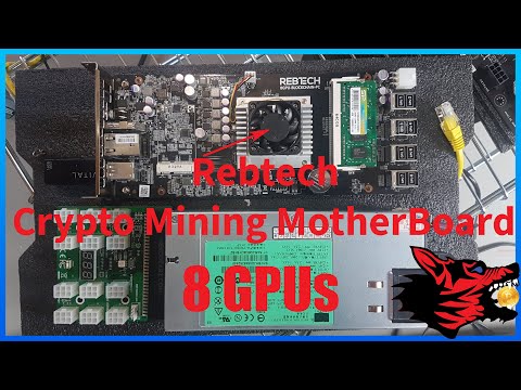 Rebtech All In One Crypto Mining Motherboard