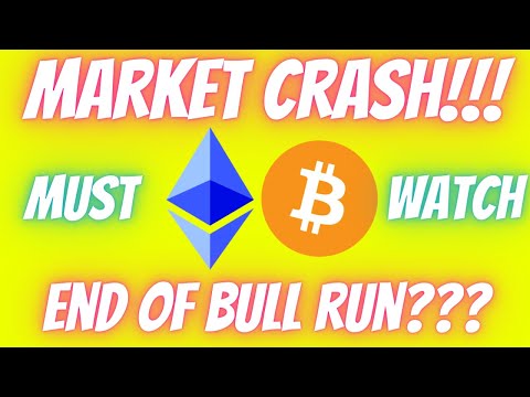 Ethereum ETH & Bitcoin BTC News - MARKET CRASH!!! IS THIS THE END??? MUST WATCH Market Breakdown!!!