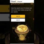 Cloud faucet io Real Or Scam  With Proof   New Bitcoin Btc Ethereum Eth High Paying