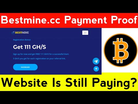 Bestmine.cc Payment Proof | New Bitcoin Mining Website Launched 2021 | May be This Website Is Scam