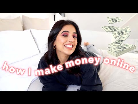 How I make money online + my 3 revenue streams