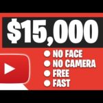 Earn $15,000+ ON YOUTUBE Without Showing Your Face (Make Money Online)