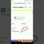 Crypto-honor Alerte scam 🚫⚠️ le site ne paie pas.