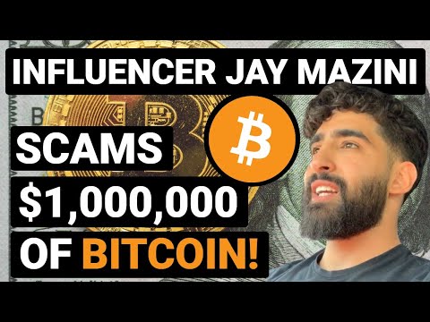 Influencer Jay Mazini Scams $1,000,000 of Bitcoin