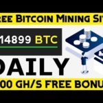 New Free Bitcoin Mining Site 2021 - 500 Gh/s Signup Bonus