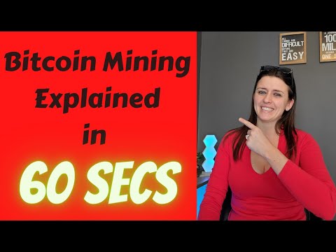 Bitcoin Mining Explained- How it works (Bitcoin Mining) #shorts