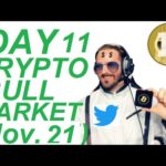 💸 Day 11 Nov 21 2022 of Crypto Bull Market  #DOGE #CRYPTO #NEWS #TAMETHEARK #BITCOIN #BTC #XRP #ETHW