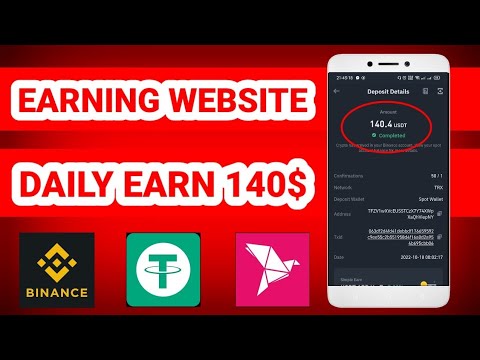Trusted Earning Site 2022 | How to Earn Money Online 2022 | Daily Earn 100$ | #USDT #TRX
