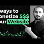 5 Ways To Make Money Online With Your Website  (Get your Free website Today)