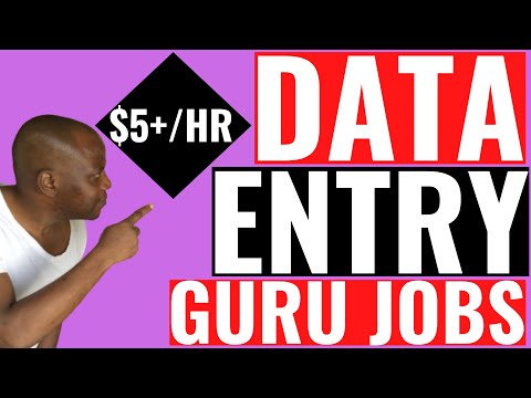 Earn $5+ Per Hour With Guru Data Entry Jobs Online in Nigeria | Guru Data Entry 2023