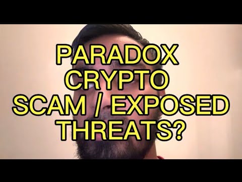 Paradox Crypto Scammers Exposed. CEO Amio Talio sends BIG threats and lies about blackmailing. Proof