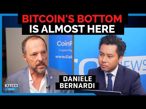 Bitcoin's bear market is almost over, this price will be the bottom - Daniele Bernardi