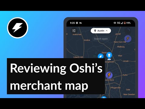 Bitcoin Design Crit: Reviewing Oshi’s merchant map